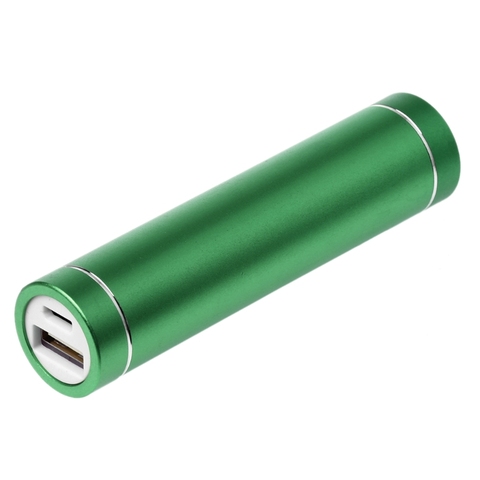 Caja de energía USB de Metal, cargador de caja DIY de batería para Banco de energía de móvil, accesorios, color verde, 5V, 1X 18650 ► Foto 1/6