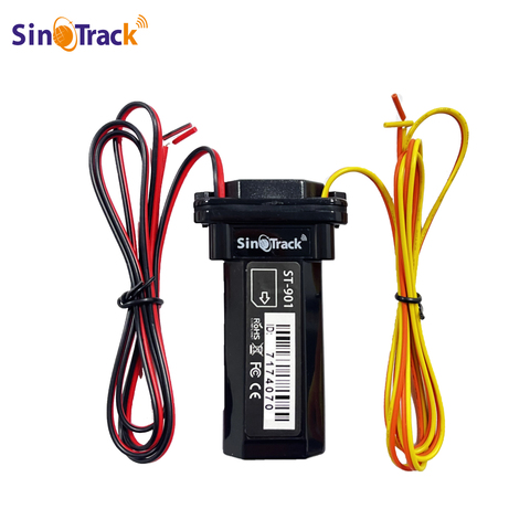 Mini Cable impermeable ST-901 de 4 pines con relé para Control remoto, rastreador GPS GSM para coche y motocicleta ► Foto 1/6