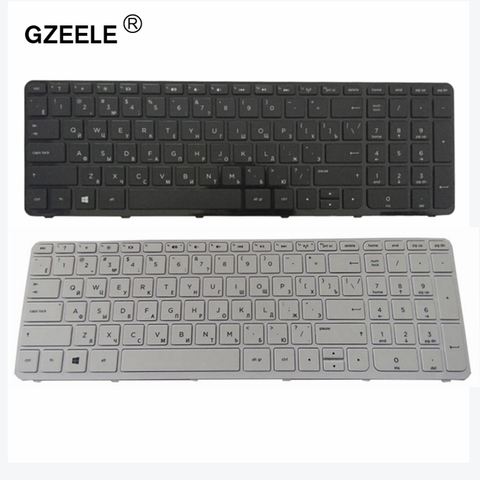 GZEELE-teclado para ordenador portátil, para HP Pavilion 2009-2016 9Z.N9HSQ.00R R65 AER65700110 V140546AS1 RU, teclado con marco negro ► Foto 1/6