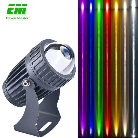 Luz LED para jardín reflectores de pared de 12W a prueba de agua, foco de haz estrecho, iluminación de paisaje de exterior, AC100-240V DC12V ZFG0004 ► Foto 1/6