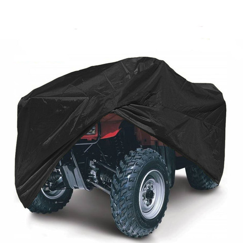 Cubierta de protección contra el clima para remolque ATC, ATV, Quad Bike, impermeable, grande, XXL/XXXL, 190T, 4 ruedas ► Foto 1/6