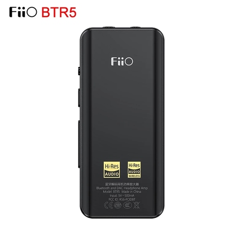 FiiO-receptor de auriculares BTR5 de 24 bits, alta resolución, CSR8675, Bluetooth 5,0, USB, DAC, DSD256, amplificador de auriculares con LDAC, aptX HD (3,5mm/2,5mm) ► Foto 1/6