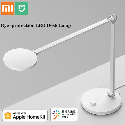 Xiaomi Mijia-Lámpara LED portátil de escritorio, lámpara de protección ocular Pro con Bluetooth, WiFi, aplicación Mijia, Control remoto por voz, funciona con Apple HomeKit ► Foto 1/6