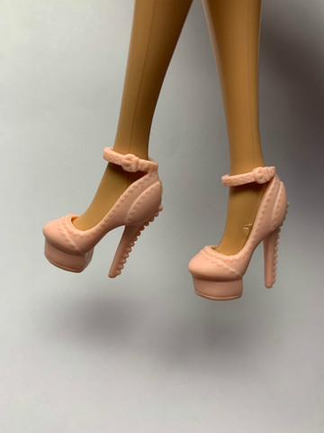 Zapatos de tacón alto para muñecas, zapatos planos de juguete para muñecas barbie, A199, 1/6 ► Foto 1/6