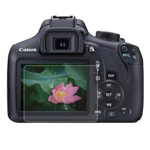 Vidrio templado para Canon EOS M100 M5 0 M6 M5 M4 M3 M2 650D 700D 760D 1200D 1300D G9X G7X G5X II III 500D 2000D Protector de pantalla ► Foto 1/6