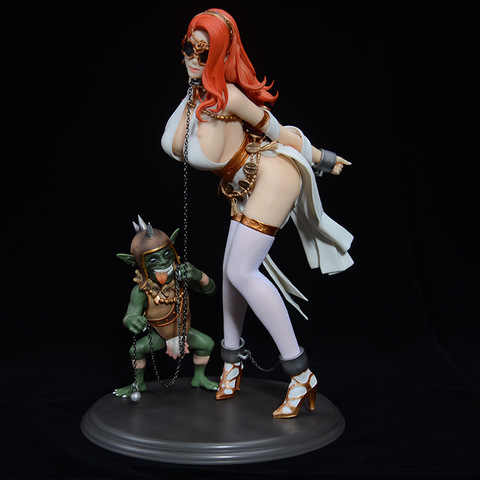 Figura DE ACCIÓN DE Goblin Slayer de 29cm de Farnellis, una bella reina capturada por Goblins, juguete de modelos coleccionables ► Foto 1/4