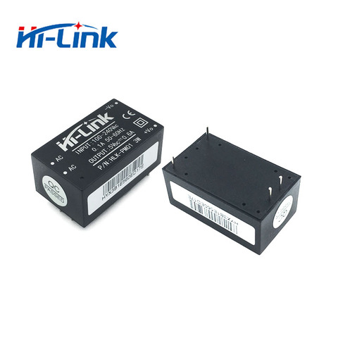 Envío gratis 10 unids/lote nueva Hola-Link AC DC 5v 3w Mini módulo de fuente de alimentación 220v aislado HLK-PM01 ► Foto 1/6