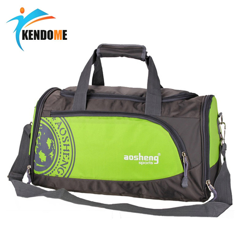 Bolso deportivo para hombre y mujer, Bolsa de gimnasio para entrenamiento, ropa de gimnasio, bolso de 25L, compartimiento de zapatos, bandolera, bolso de viaje ► Foto 1/6