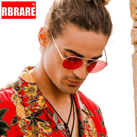 RBRARE-gafas De Sol De marca De lujo para mujer, anteojos De Sol femeninos, De Metal, Estilo Vintage, De marca De lujo, con espejo redondo, 2022 ► Foto 1/6