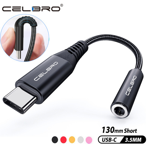 Adaptador auxiliar tipo C de 3,5mm, Cable de Audio Aux a 3,5 MM, Conector de auriculares para Google Pixel 4A 4 3 2 XL Huawei P40 Pro ► Foto 1/6