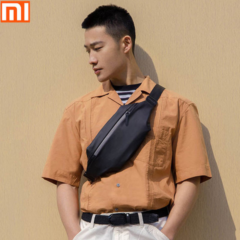 Xiaomi Mijia-Bolsa de pecho deportiva multifunción, riñonera de viaje de 2.25L, se puede poner en una tetera, portátil, resistente al agua ► Foto 1/6