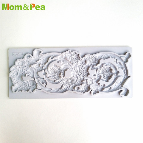 Mom & guisante-Molde decorativo de silicona para decoración de tartas, molde 3D de grado alimenticio, GX83 ► Foto 1/1