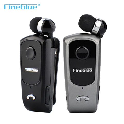 FineBlue-auriculares inalámbricos F920 con Bluetooth, dispositivo retráctil, manos libres, estéreo, recordatorios, ropa para deportes correr, Clip para teléfono ► Foto 1/6