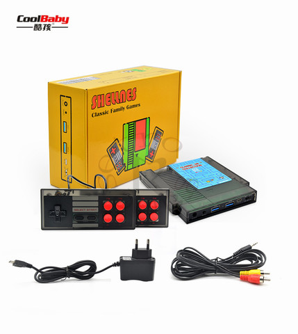 Consola de videojuegos NES, 8 bits, compatible con salida Retro, 118 juegos clásicos familiares, consola de juegos Retro ► Foto 1/6