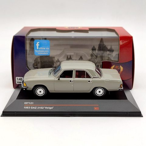 IST 1:43 para GAZ 3102 Volga 1983 Grey IST121 Diecast modelos de coche Colección de Edición limitada de regalo de Juguetes ► Foto 1/6