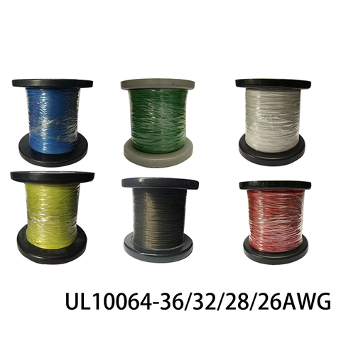 Cable Micro Litz UL10064 de 1000M, 36AWG, 0,28mm, alta conductividad para electrodomésticos, 1 unidad ► Foto 1/1