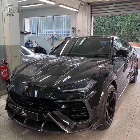 Diseño superior del coche Kits de Aero completo 32 Uds. Ajuste para Lamborghini Urus TPC estilo fibra de carbono Kit de ajuste para URUS Racing ► Foto 1/1