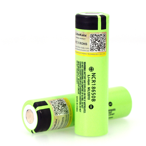 1-10 Uds 2022 Liitokala original 18650 3400mAh batería de iones de litio NCR18650B 3,7 V 3400 batería para baterías de linterna ► Foto 1/3