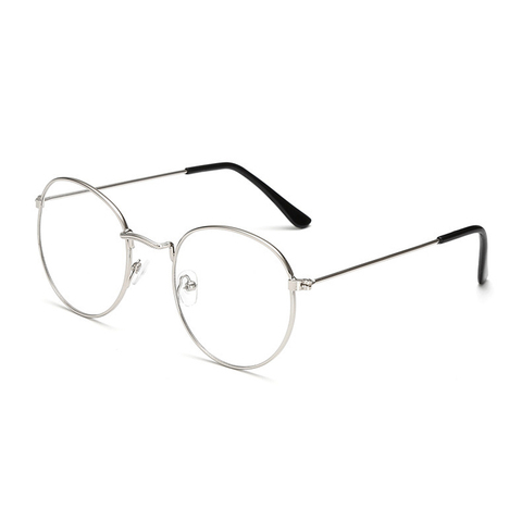 Seemfly-gafas de lectura redondas para hombre y mujer, anteojos de Metal para presbicia, gafas de hipermetropía, montura dioptría de 0 a 4,0 ► Foto 1/6