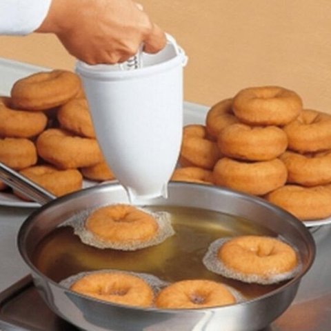 Donut Maker dispensador de Donut que hace la artefacto creativo molde para postres de confitería herramientas para pastelería, hornear cocina Gadget ► Foto 1/6