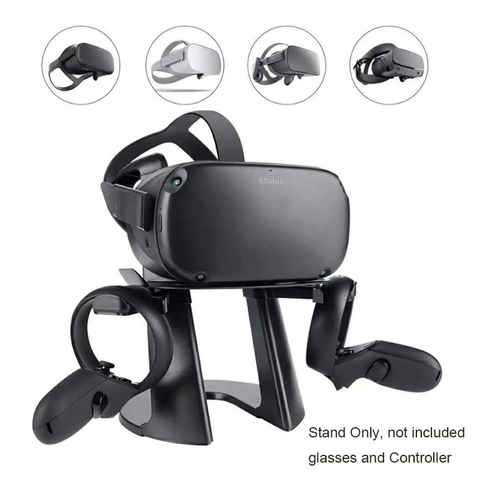 Soporte para Vr, soporte para pantalla de auriculares y Estación para Oculus Quest 2 VR, montura en estante para Rift S, Oculus Quest, controladores de auriculares ► Foto 1/6