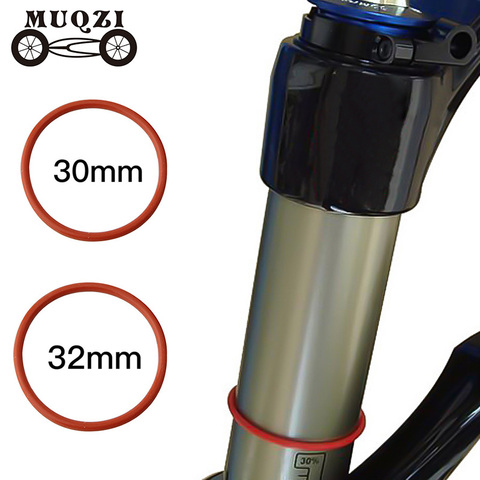 MUQZI-Suspensión horquillas delanteras para bicicleta de montaña, horquilla delantera, tubo exterior, Círculo de viaje, Gel de sílice, polvo y conducción de aceite, 32mm/30mm, 2 uds. ► Foto 1/6