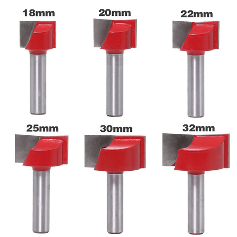 1PC 8mm de fondo grabado Bit carburo sólido router poco herramientas de carpintería CNC fresadora cortador de molino de madera 10mm-32mm ► Foto 1/6