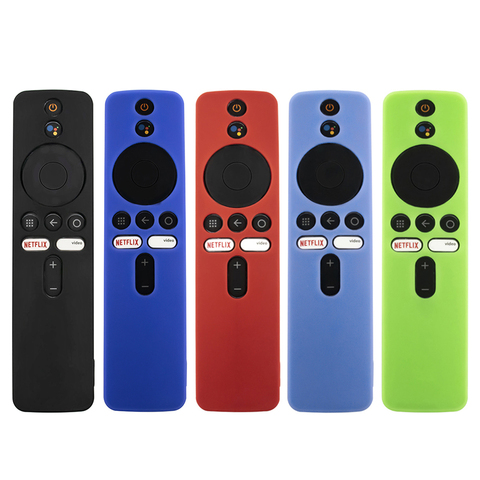 Funda de silicona para mando a distancia Xiaomi Mi Box S/4X, Protector suave y liso para mando a distancia ► Foto 1/6