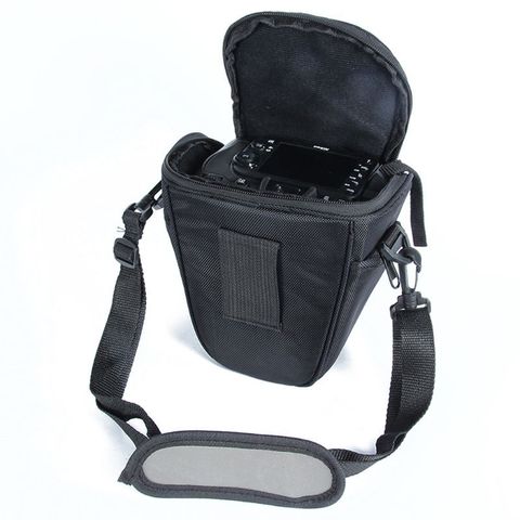 Nuevo Nylon bolsa resistente al agua para cámara de Estuche de transporte bolsa para Canon EOS para Nikon D5200 D5100 Digital cámara bolsa de almacenamiento qyh ► Foto 1/6