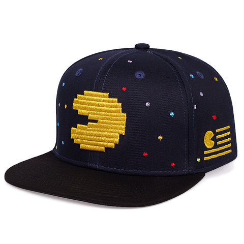 De moda hip-hop personalidad gorra de béisbol de dibujos animados bordado salvaje sombrero sombreros de estilo hip hop ajustable gorras para deportes al aire libre del snapback sombreros ► Foto 1/4