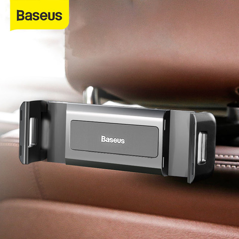 Baseus-Soporte de teléfono para asiento trasero de coche, base plegable de rotación de 360 ° para tableta de 4,7-12,3 pulgadas, montaje de teléfono para Ipad ► Foto 1/6