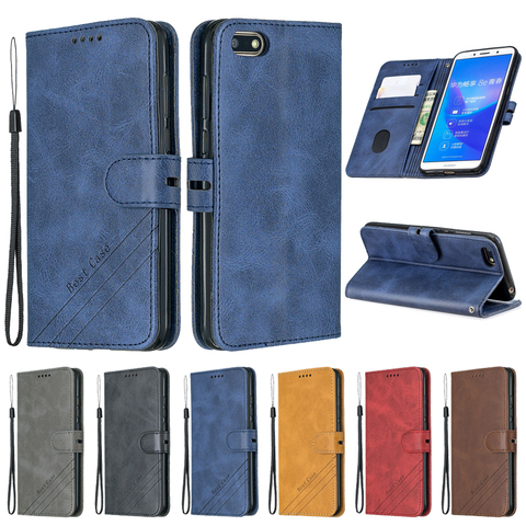 Huawei Y5 Lite 2022 Funda de cuero para Huawei Y5 Lite 2022 DRA-LX5 teléfono caso Y 5 lite 2022 Y5 2022 Y6 Y7 2022 Y6s Y9s cubierta ► Foto 1/6