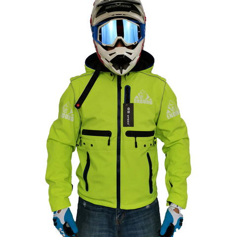 Chaqueta campestre para motociclista, chaqueta campestre impermeable, suave, para primavera y otoño e invierno ► Foto 1/4