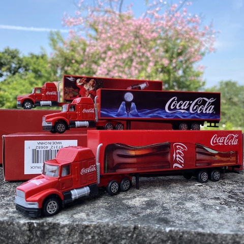 Camión contenedor especial de transporte escala 1:87 para niños, modelo de aleación, decoración de coche, exhibición de juguetes, ornamentos de colección, regalos ► Foto 1/5