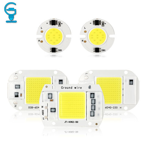 Bombilla LED COB de 10W, 20W, 30W, 50W, lámpara LED de 220V y 240V, No necesita controlador para proyector de luz de inundación, iluminación artesanal ► Foto 1/6