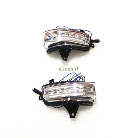 July King-luces LED para espejo retrovisor de Nissan Serena C26, versión japonesa, intermitentes laterales + DRL + lámpara de tierra, 2012-2016 ► Foto 1/6