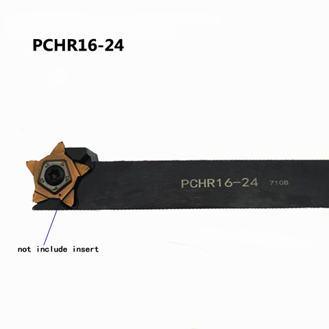 Soporte de herramienta de corte de PCHR12-24, ranurado externo, torneado, herramienta de torno de CNC para inserción de carburo PENTA24, 1 ud. ► Foto 1/2