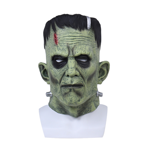 Máscara de Frankenstein monstruos Cosplay máscaras Zombie Mascarillas mal de máscaras Anime cara Mascaras de Halloween traje Prop ► Foto 1/6