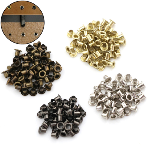 Mini botones de ojal PARA CINTURÓN DE DIY para muñecas, hebilla de Metal a presión, bolso con botones, accesorios de costura para ropa, 50 Uds. 1,5/2,0/2,5mm ► Foto 1/6