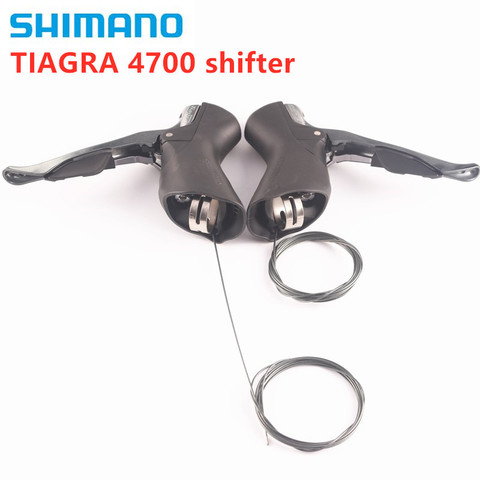 Shimano TIAGRA 4700 2X10 variador de velocidad de las palancas de izquierda-derecha carretera doble bicicleta palanca 2X10 velocidad accesorios de bicicleta ► Foto 1/6