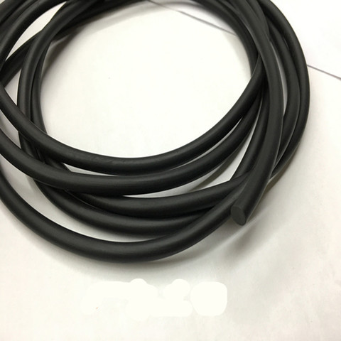 Negro, 10 M de diámetro 1,5 2 3 4 5 6 7 8 9 10 mm silicona de varilla de goma Cable de silicona Bar ► Foto 1/1