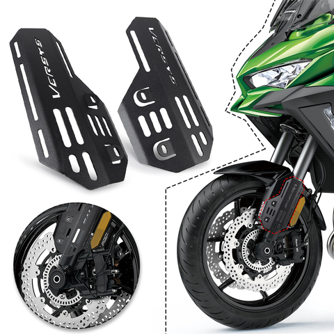 Para kawasaki VERSYS1000 versys 1000, 650, 2015-2022 accesorios de la motocicleta de la horquilla delantera de control deslizante amortiguador cubierta polainas ► Foto 1/1