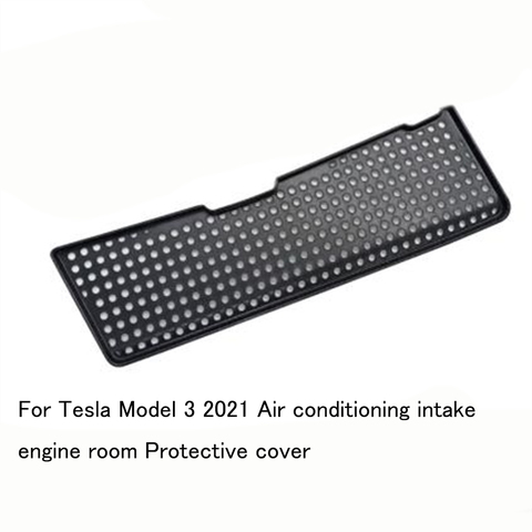 Cubierta protectora para motor de entrada de aire acondicionado Tesla, filtro de pantalla de red de aislamiento para habitación, Modelo 3 2022 ► Foto 1/1