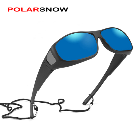 POLARSNOW-gafas de sol polarizadas de pesca para hombre y mujer, anteojos para pescar, graduadas, Moypia, de marca de diseñador ► Foto 1/6