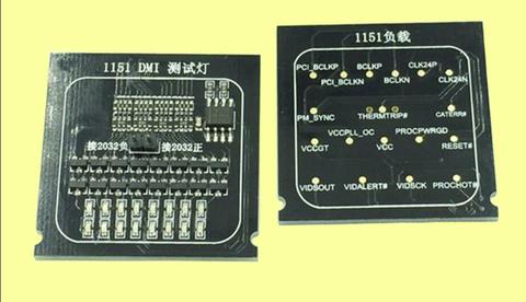 2 en 1 1151 tarjeta de prueba de lámpara soporte de prueba de escritorio 1151 CPU con probador de luz ► Foto 1/1