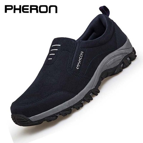 Zapatos para caminar para hombre, zapatillas cómodas y usables, planas, para correr, talla grande, informales, novedad de 2022 ► Foto 1/6