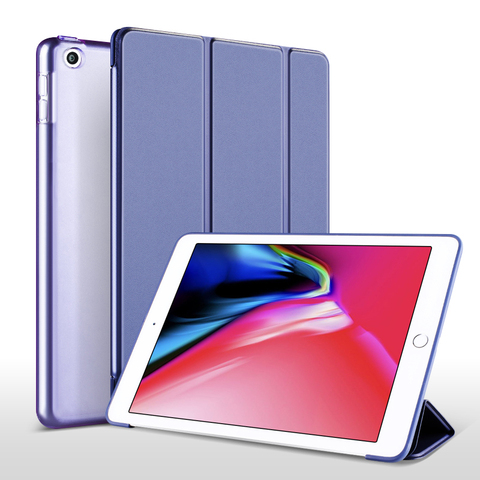 Para iPad 9,7 pulgadas 2017/2022 caso para iPad aire 1 2 de aire cubierta de la PU para Ipad Mini 1 2 3 7,9 pulgadas fundas de soporte para el iPad Mini 4 5 Funda ► Foto 1/6