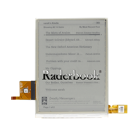 Matriz lcd usada de 6 pulgadas con pantalla táctil para Pocketbook, pantalla lcd táctil básica 624 para Pocketbook 624 ► Foto 1/1