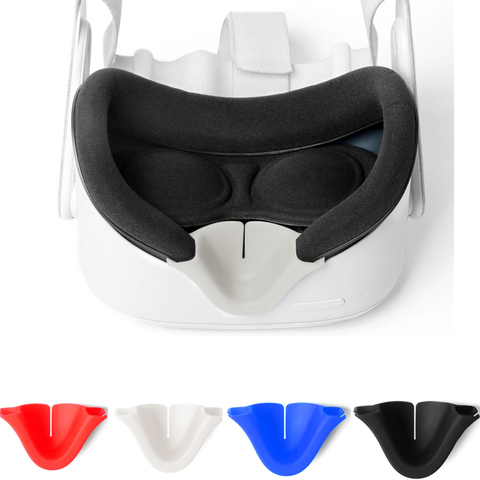 Almohadillas para la nariz, sombreado, bloqueo de luz, antifugas, almohadilla Nasal para Oculus Quest 2 VR, accesorios para auriculares ► Foto 1/6