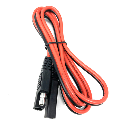 Cable de extensión de desconexión rápida SAE a SAE, 14AWG, 100CM, 12V, conectores de cargador de batería, Cable de carga de extensión ► Foto 1/6